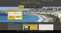 Desktop Screenshot of immobiliereprestige.com